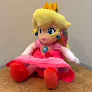 Princess Peach Plush- Authentic Nintendo